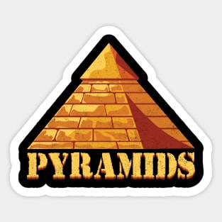 Pyramids Of Egypt Sticker